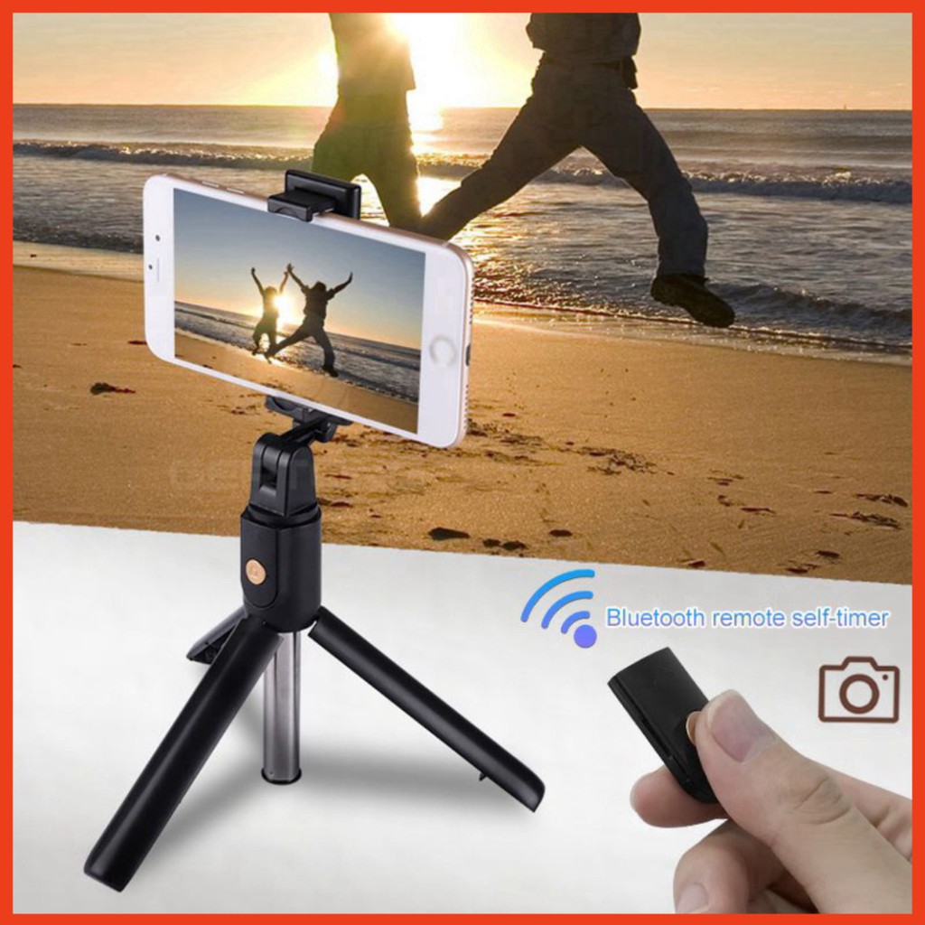 (Giá Tốt Nhất) Gậy Chụp Ảnh selfie K07 Hỗ Trợ Kết Nối bluetooth Không Dây Dành Cho Điện Thoại ( Loại Tốt)