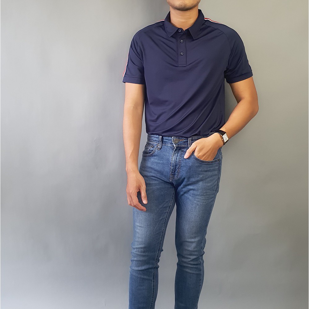 Áo Thun Nam Tay Ngắn | Áo Phông Nam Tay Lỡ Cổ Đứng Thời Trang Cao Cấp A02-19 nguyenlinh_shop3 | BigBuy360 - bigbuy360.vn