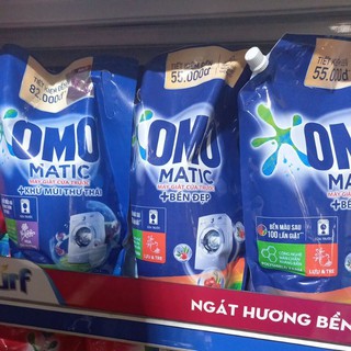 Nước giặt omo máy cửa trước túi 3.6kg