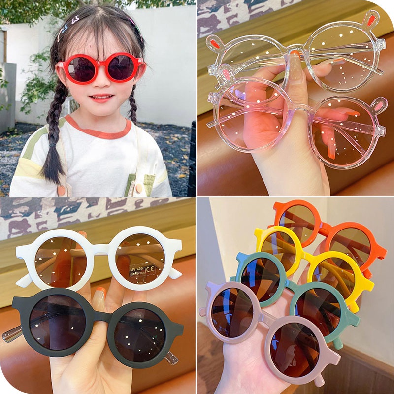 Mắt kính chống tia UV họa tiết hoạt hình dễ thương cho bé