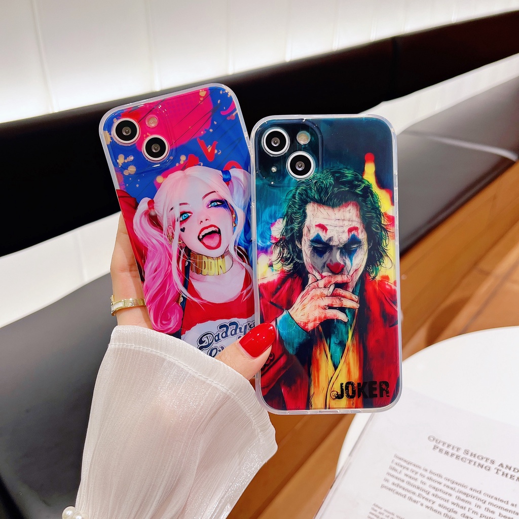 Ốp Điện Thoại Cứng Họa Tiết Harley Quinn Cho Iphone 7plus / 8plus x / xs xsmax 11 11promax 12 12pro 12promax 13 13pro 13promax 12mini 13mini