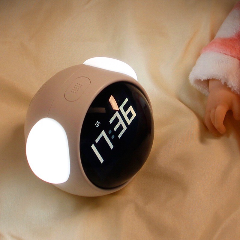 Đồng hồ Emoji Alarm clock ❤️FREESHIP🍀 đồng hồ kiêm đèn ngủ dễ thương