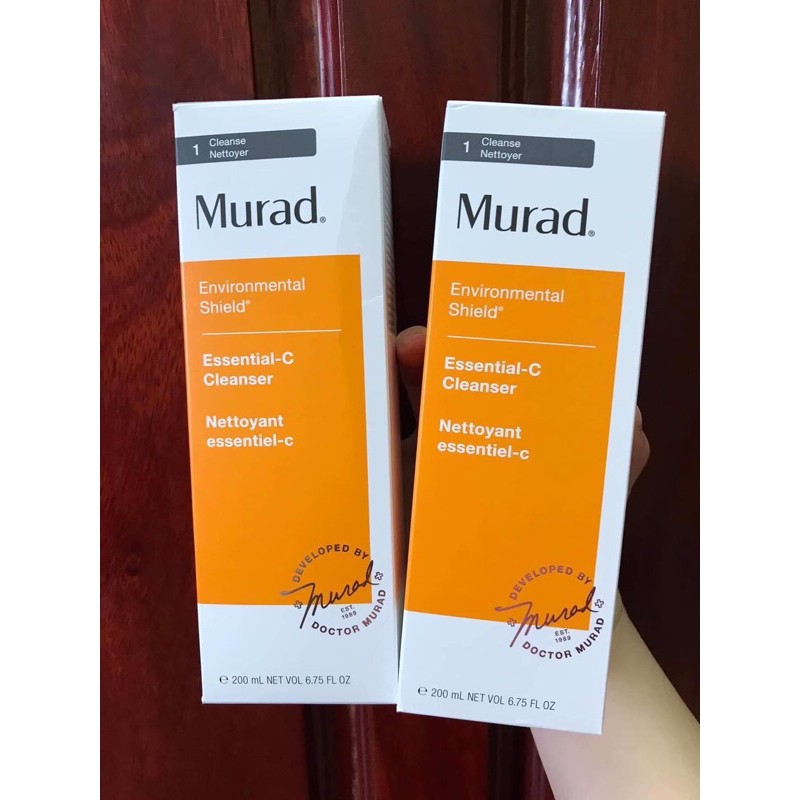 [Murad] SỮA RỬA MẶT MURAD ESSENTIAL-C CLEANSER - LÀM SẠCH VÀ GIÚP SÁNG KHOẺ DA