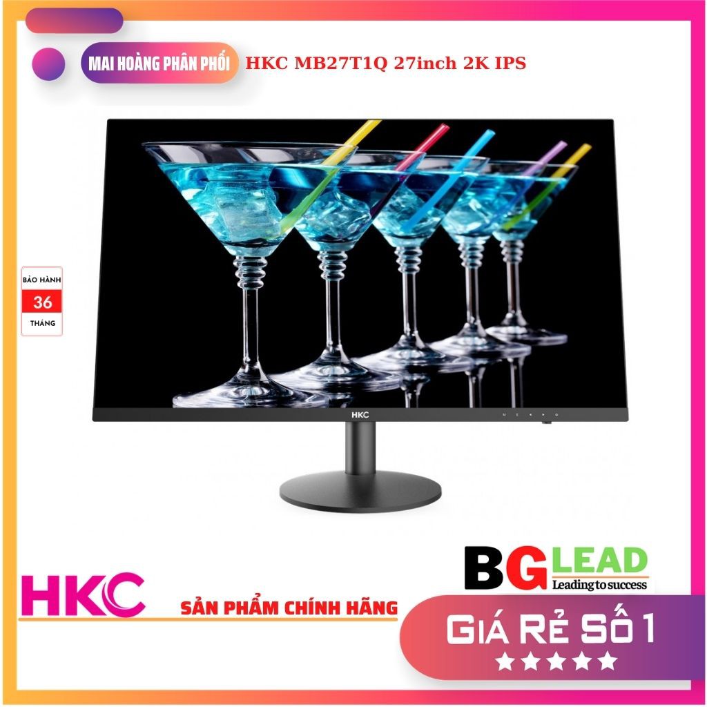 Màn hình HKC MB27T1Q 27inch 2K IPS - Màn hình chuyên dụng cho đồ họa