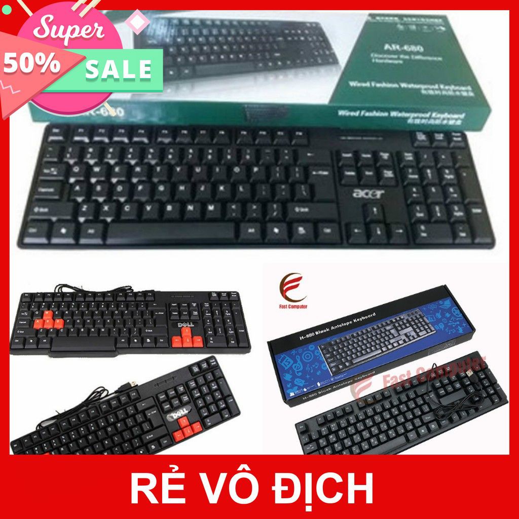 BÀN PHÍM MÁY TÍNH ACER AR680, HP 880, DELL D610 - BH 12 THÁNG [HCM]