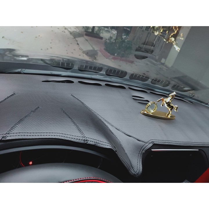 Thảm da Taplo Mazda CX-5, CX5 2016-2017 (Không HUD hắt kính) vân Carbon cao cấp