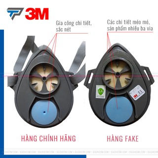3M 3200 - MẶT NẠ PHÒNG ĐỘC VÀ HÓA CHẤT