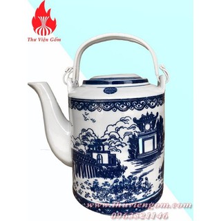 Ấm tích Bát Tràng dung tích đủ size