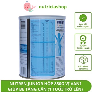 Sữa Nutren Junior hộp 850gr singapor
