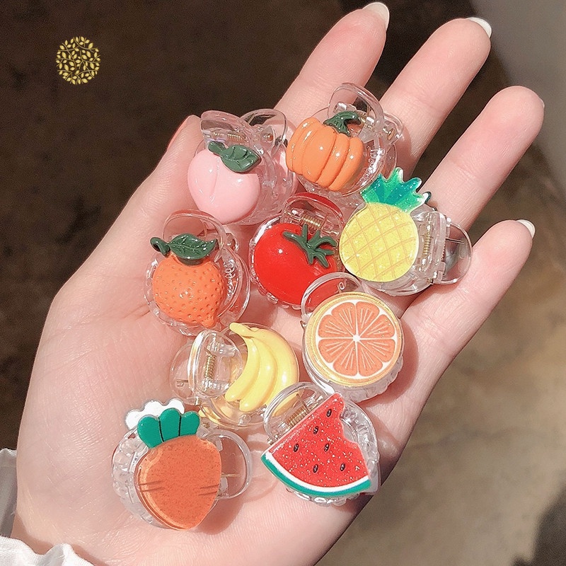 Kẹp Tóc Hình Trái Cây Phong Cách Hàn Quốc Đáng Yêu Cho Nữ