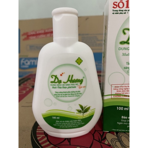 Dung Dịch Vệ Sinh Dạ hương Trà Xanh 100ml(xanh lá)