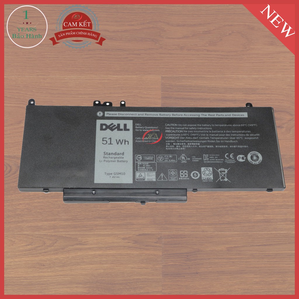 Pin laptop dell Latitude E5250