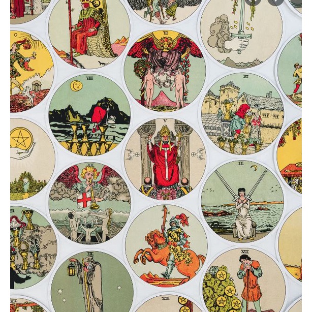 Bộ bài Tarot Original 1909 Circular  - Phiên bản hình tròn
