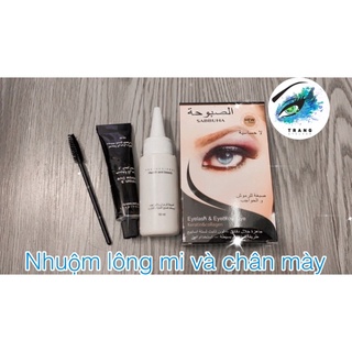 Nhuộm mi & nhuộm chân mày màu đen - hỗ trợ nhuộm đen trang eyelash