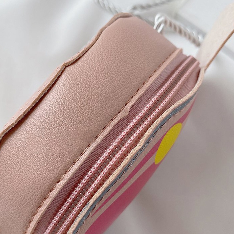 Túi Đeo Vai Mini Bằng Da Pu Nhiều Màu Sắc Xinh Xắn