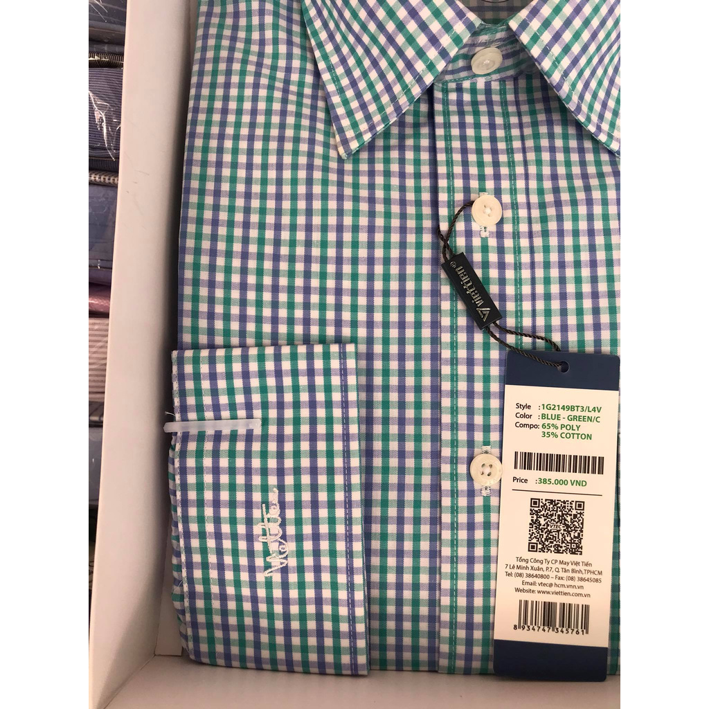 áo sơ mi nam dài tay hiệu Việt Tiến | BigBuy360 - bigbuy360.vn