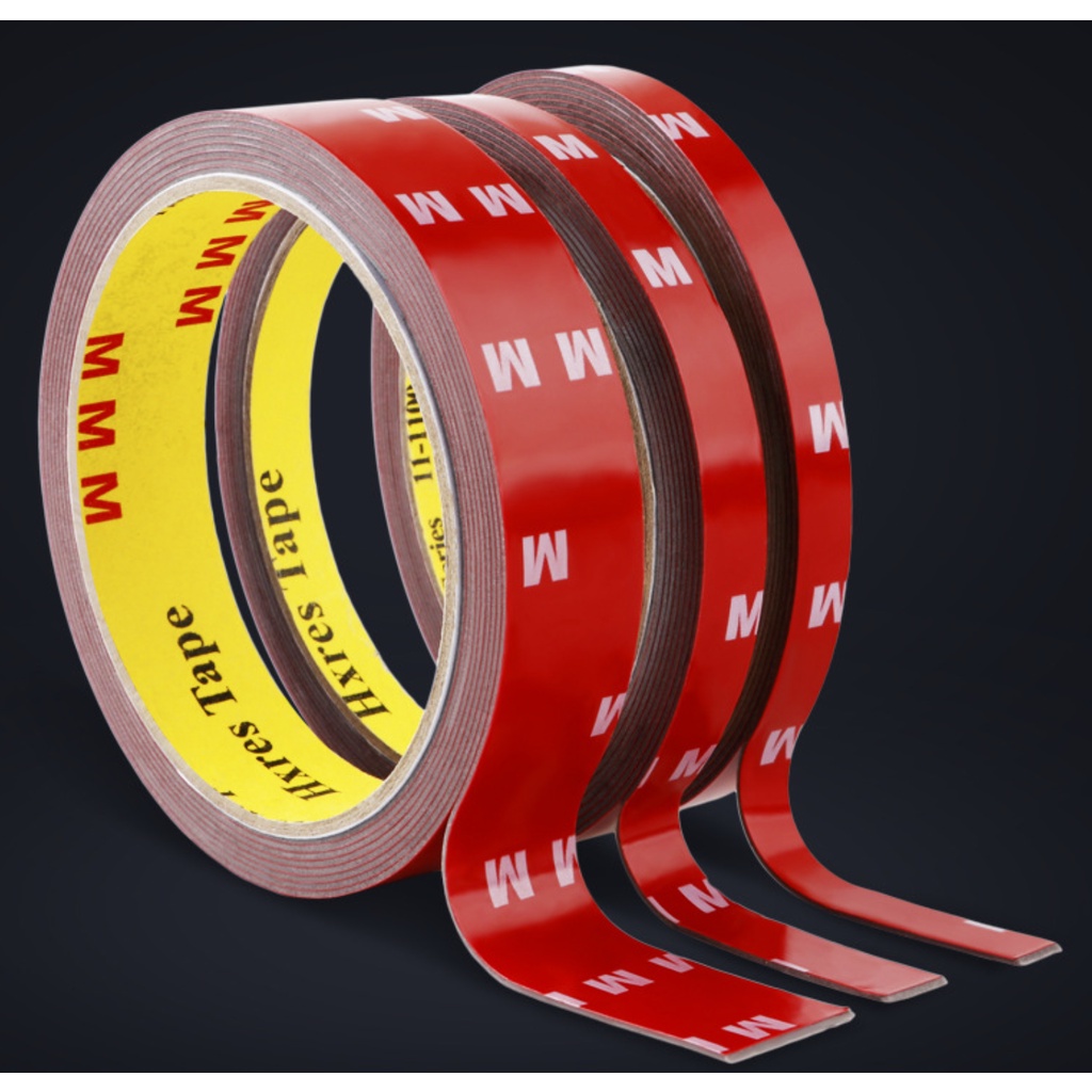 Keo dán acrylic chịu nhiệt hai mặt có độ bền cao Nguồn cung cấp tự động kết dính 3M VHB (nhiều size - cuộn dài 3 mét)