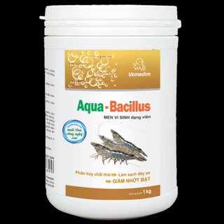 Vemedim Aqua Bacillus - Men vi sinh dạng viên phân hủy chất thải, làm sạch đáy ao tôm, giảm nhớt bạt4