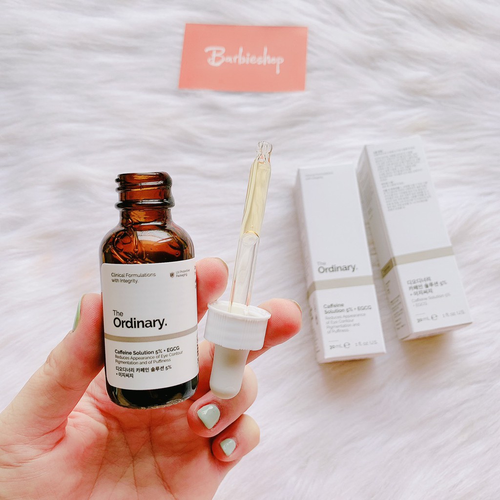 SERUM MẮT THE ORDINARY CAFFEINE SOLUTION 5% + EGCG GIẢM BỌNG - MỜ THÂM - BẢN HÀN