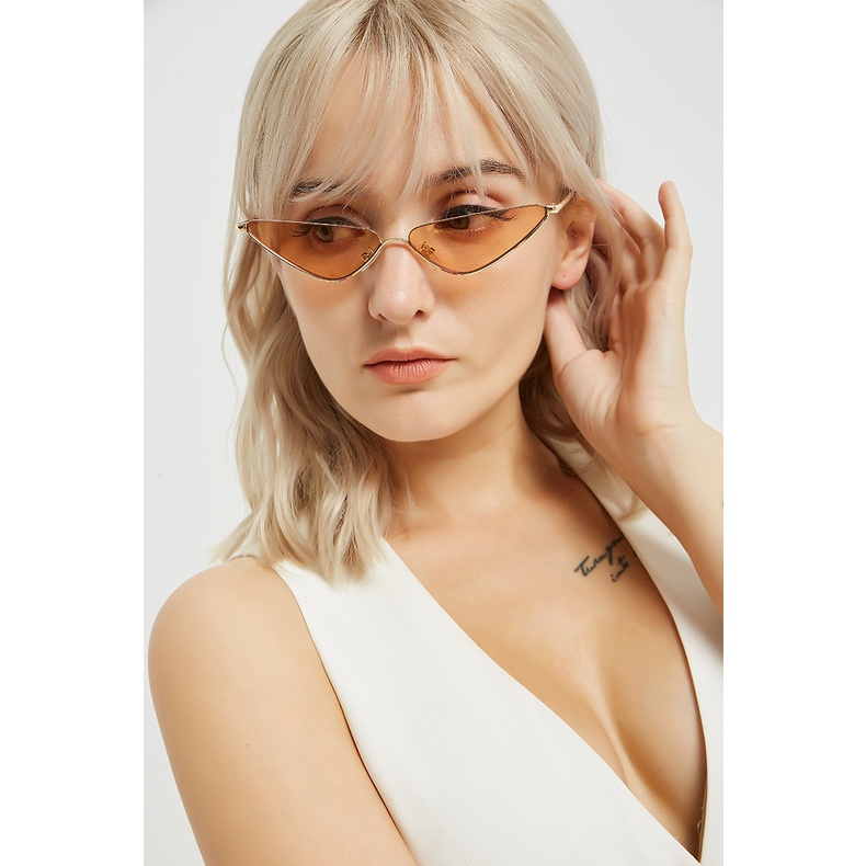 Kính mát mắt mèo nhiều màu sắc thời trang unisex năm 2021