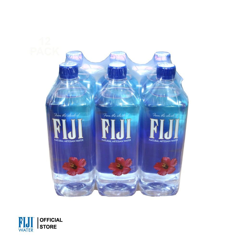 [Chính hãng] ✅  Nước Khoáng Thiên Nhiên Fiji 1L (Lốc 6 Chai x 1.0L)