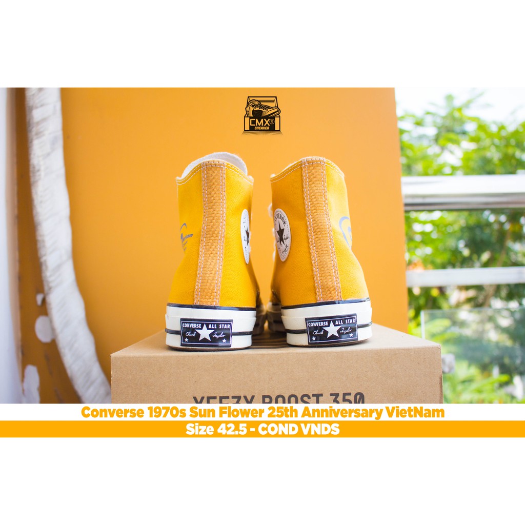 [ HÀNG CHÍNH HÃNG ] Giày Converse 1970s 25th Anniversary Việt Nam ' Sun Flower ' - REAL AUTHETIC 100%