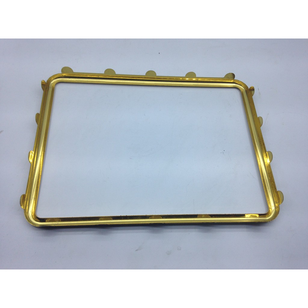 Mica bảng số xe máy xi vàng cao cấp