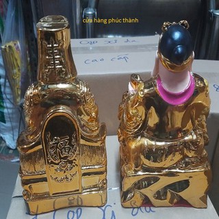 Thần tài ông địa cọp xi da ( nhựa )