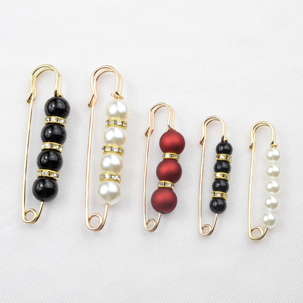 Ghim Cài Áo Đính Ngọc Trai Nhân Tạo Quyến Rũ