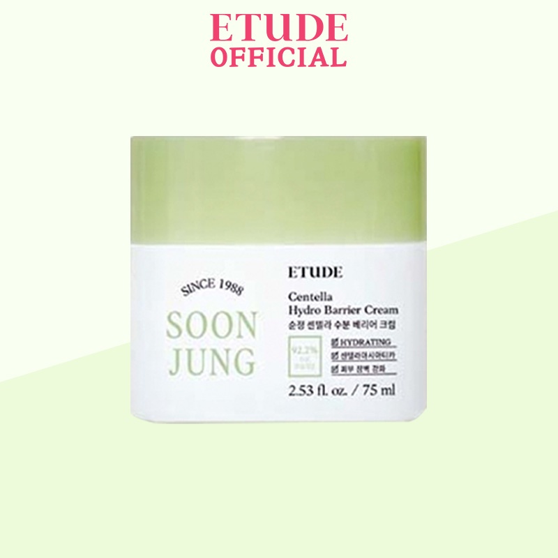 Kem dưỡng da ETUDE Soon Jung Hydro Barrier Cream cấp ẩm làm dịu da nhạy cảm 75ml