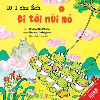 Sách Ehon - Combo 10 chú Ếch