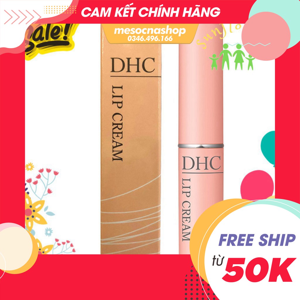 Son Dưỡng Môi DHC Không Màu Giảm Thâm Nhật Bản Lip Cream 1,5g - Viebeauty