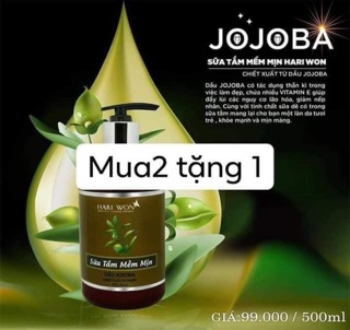 Sữa Tắm Mềm Mịn HARI WON