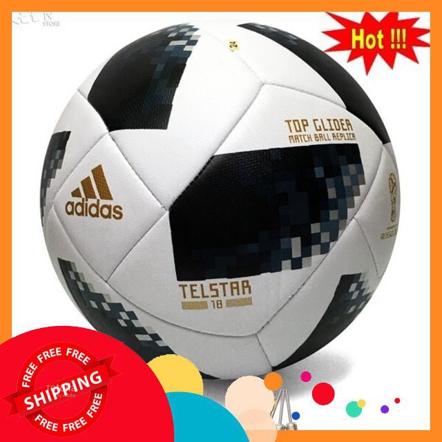 Quả bóng đá. tiêu chuẩn Thi đấu Size 5 chính thức World Cup 2018 - Miễn phí vận chuyển