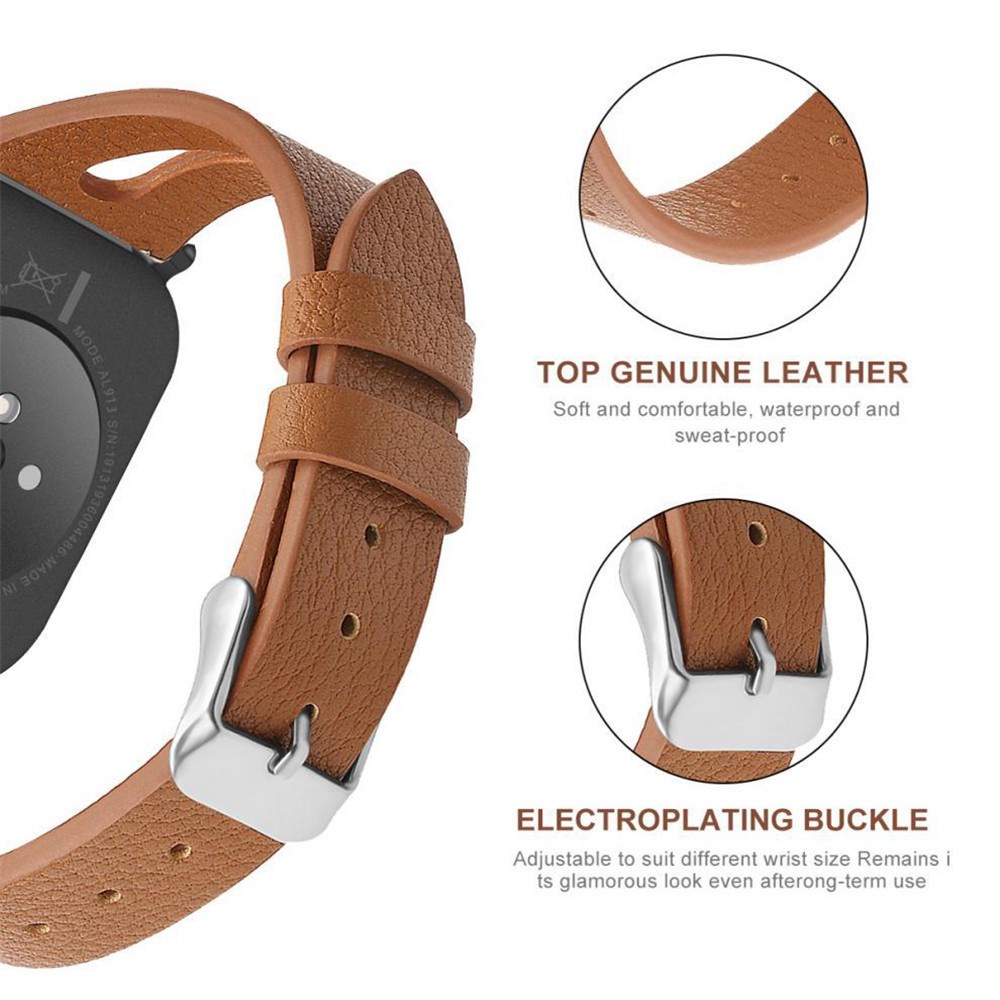 20mm Leather Strap Replacement Band Bracelet for Xiaomi Huami Amazfit Bip U Pro Bip S Lite GTS 2 Mini GTR 42mm