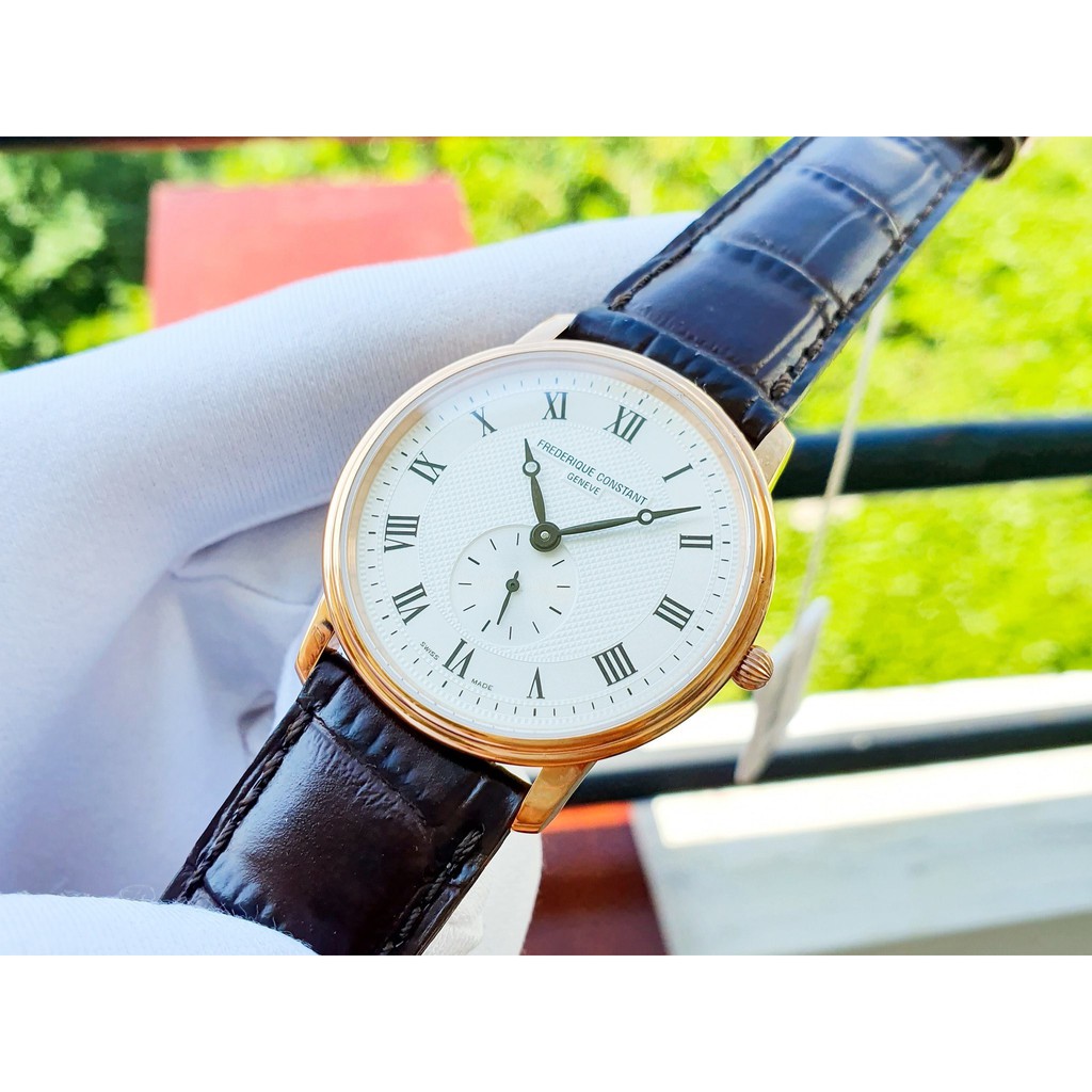 Đông hồ nam Frederique Constant FC-235M4S4 Rosegold