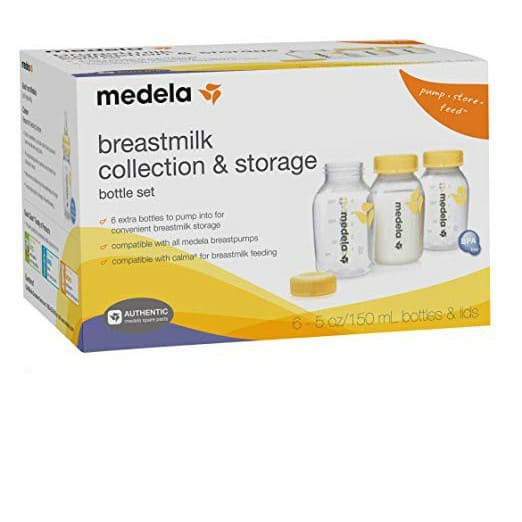 [Mã FMCGSALE15 giảm 8% đơn 500K] Bình trữ sữa Medela 150ml chính hãng - logo màu