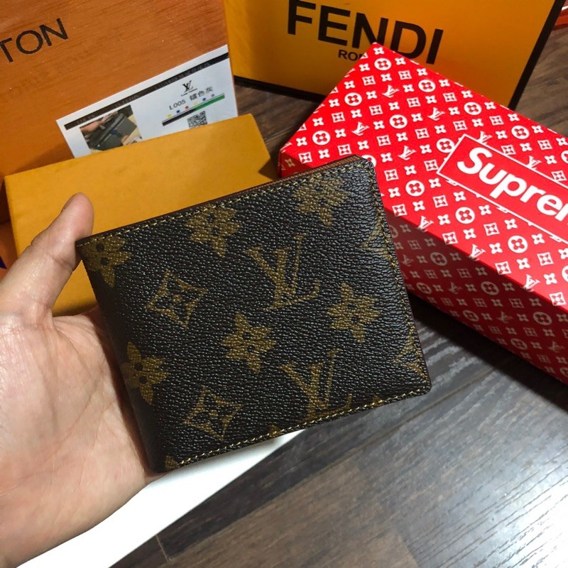 Ví da nam nhỏ gọn,bóp nam vân lv siêu sang,tiện lợi,dễ sử dụng