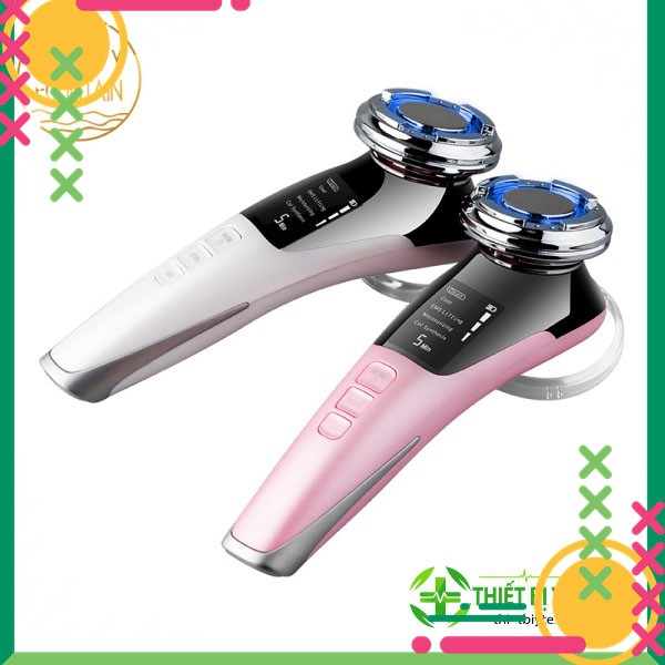 Máy Massage Mặt ION Nóng Lạnh Cầm Tay, Mát Xa Nâng Cơ Mặt, Đẩy Dưỡng Chất 💝FREESHIP💝 | BigBuy360 - bigbuy360.vn