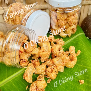 Da heo cháy tỏi chiên giòn - 1 hủ 200gr