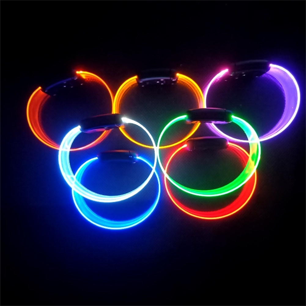Vòng Đeo Tay Từ Tính Bằng TPU Có Đèn LED Phát Sáng Trong Đêm Độc Đáo