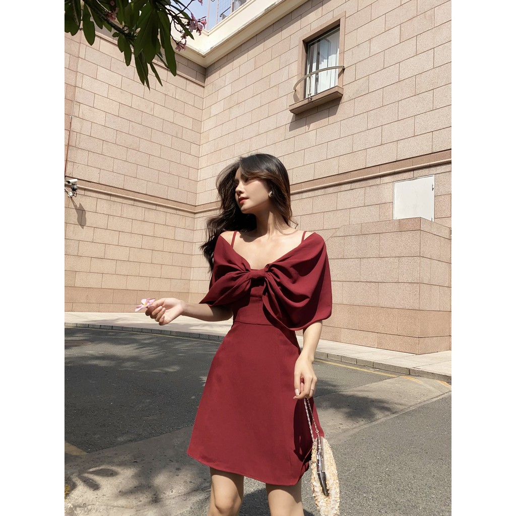 TUBYCATU | Đầm azalea trắng/đen/đỏ | BigBuy360 - bigbuy360.vn