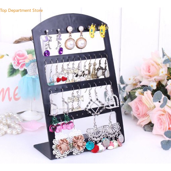 【COD】Giá đỡ trưng bày và sắp xếp đồ trang sức hoa tai bằng nhựa
