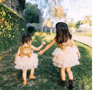 Đầm party siêu phẩm cho baby