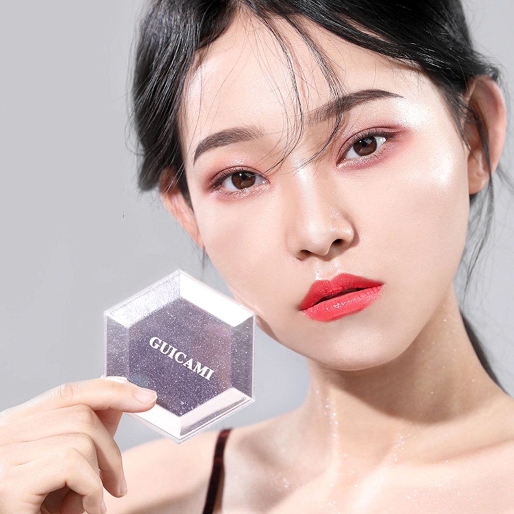 Phấn phủ Bắt Sáng Guicami Bản Dupe Hoàn Hảo Của Fenty Diamond L1716 che khuyết điểm kiềm dầu