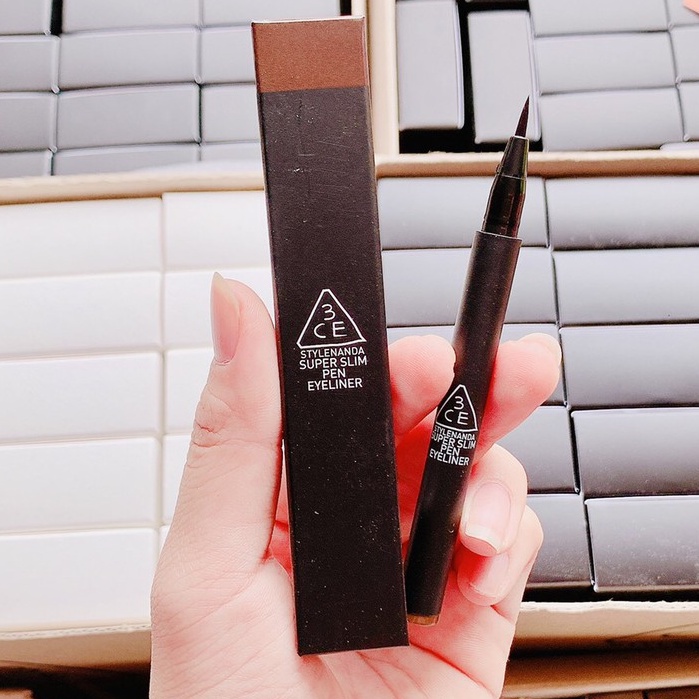 Bút Kẻ Mắt 3ce Super Slim Pen Eye Liner