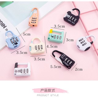 Khóa mini có mã số an toàn độc đáo