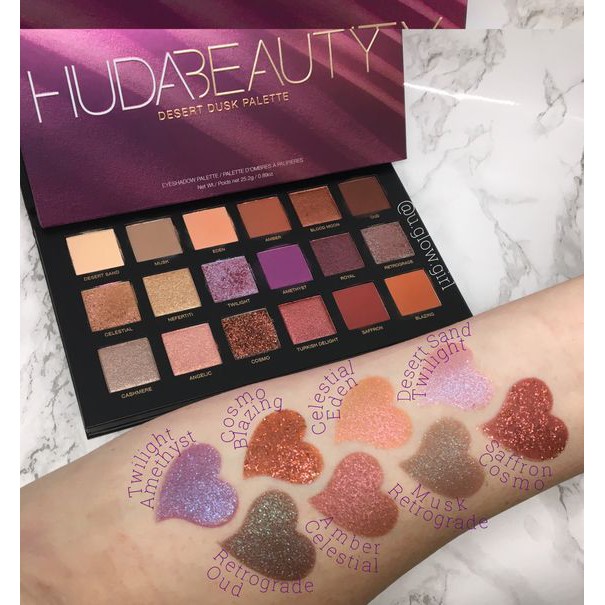 Bảng Màu Mắt Huda Beauty Desert Dusk Eyeshadow Palette