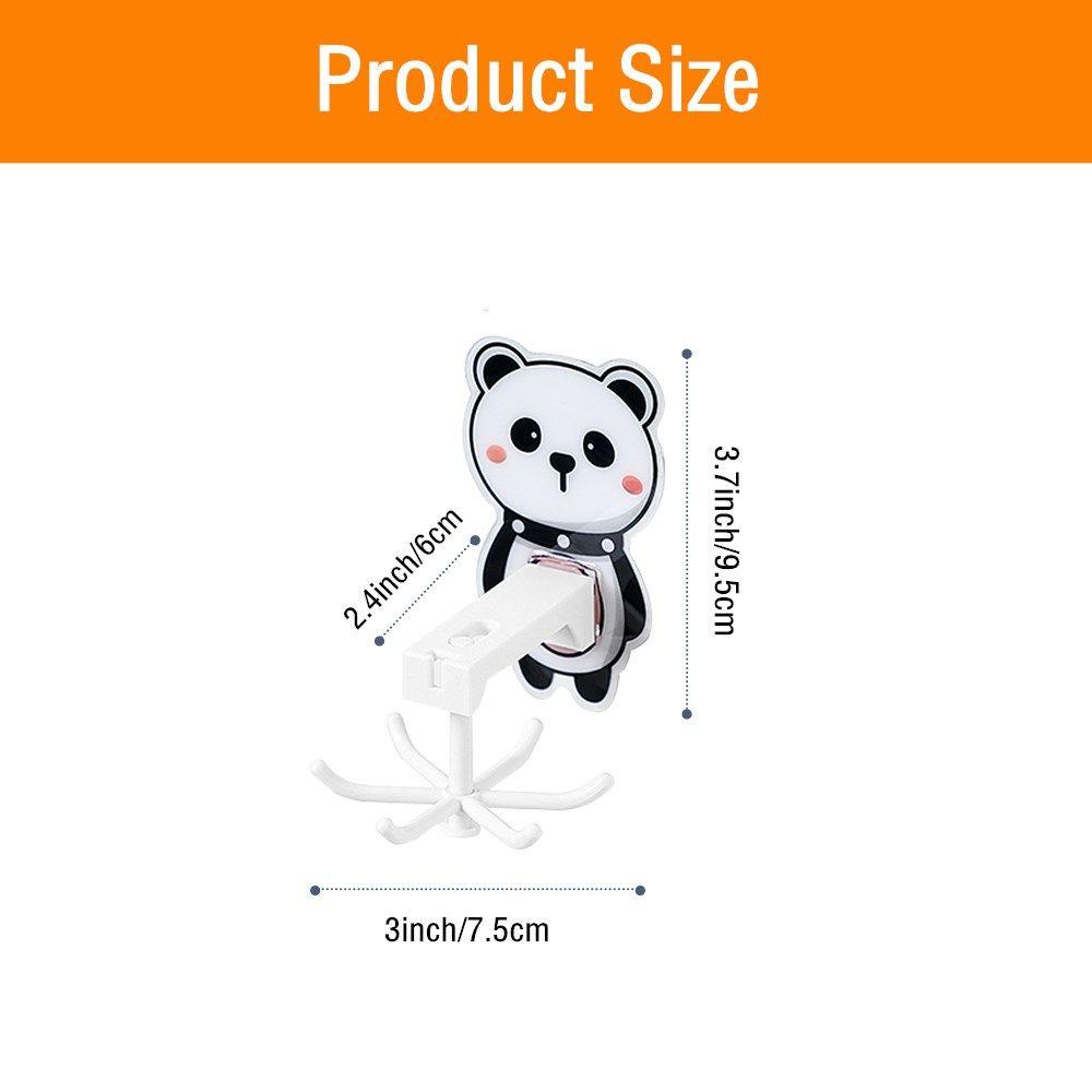 YOLA Móc Treo Đồ Dán Tường Tự Dính Xoay 360 Độ Cho Nhà Bếp