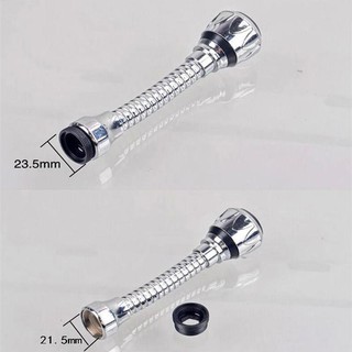 Đầu vòi tăng áp 2 chế độ thông minh tiết kiệm nước dài 16cm